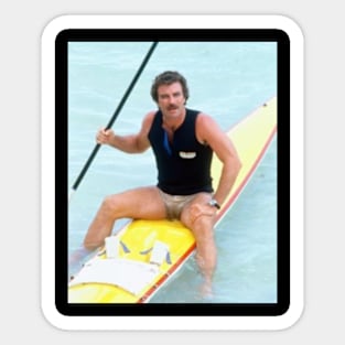 Retro Selleck Sticker